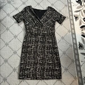 Black And Ann Taylor Black And White Dress for Sale up to 90% Off: Poshmark